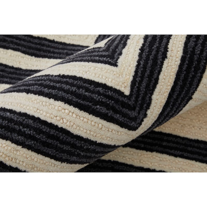 Grand Bazaar Ardon Hand Tufted Abstract Transitional Area Rug