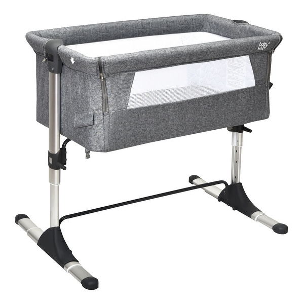 portable baby crib you can attach to your bed