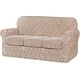preview thumbnail 19 of 25, Subrtex Jacquard Damask Sofa Slipcover Cover with 3 Separate Cushion Cover