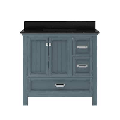 CRAFT + MAIN BAVT3722D-QBG Brantley 36" Free Standing Single Basin