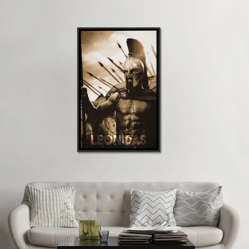 iCanvas "Leonidas" by Durro Art Framed Canvas Print