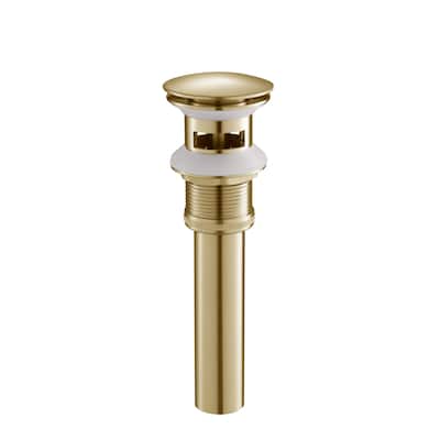 Bathroom Sink Pop Up Drain Stopper Full Cover with overflow