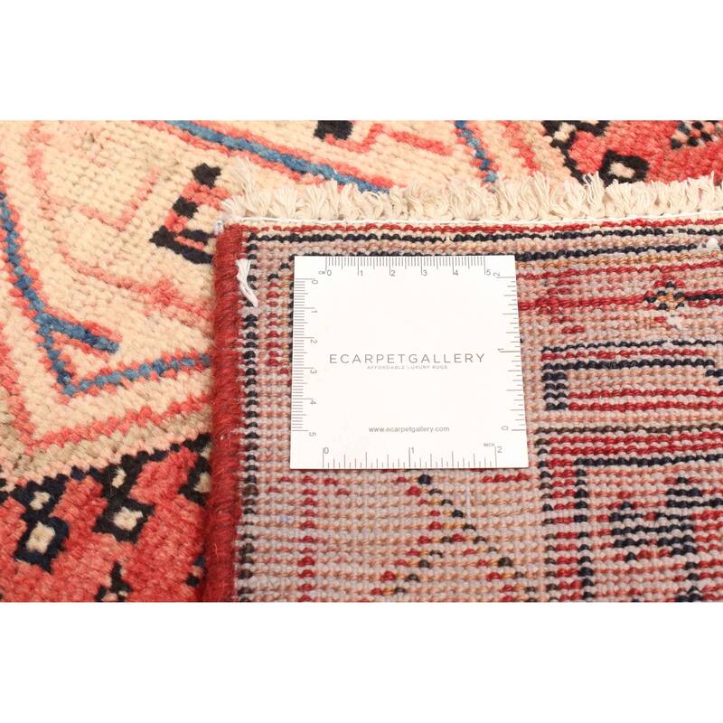 ECARPETGALLERY Hand-knotted Andelz Red Wool Rug - 3'3 x 4'11