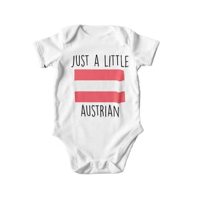 Austria - Baby Boy Girl Clothes Infant Bodysuit Funny Cute Newborn