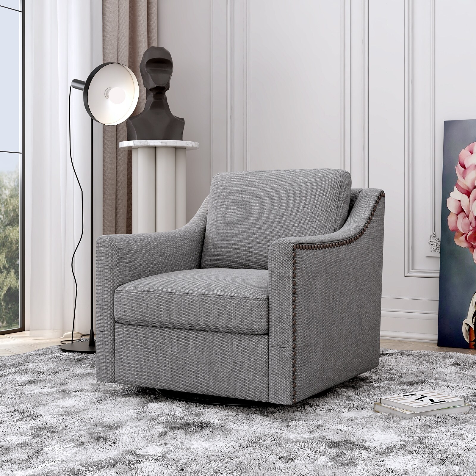Decorative cheap swivel chairs