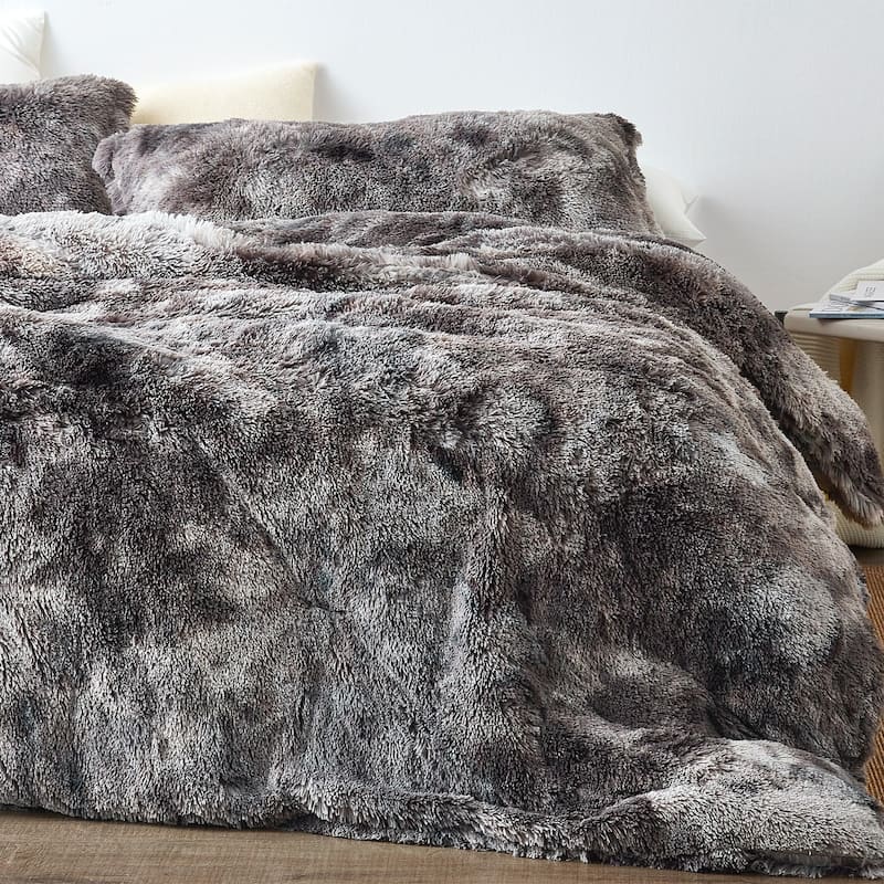 Are You Kidding - Coma Inducer® Oversized Comforter Set - Frosted Chocolate
