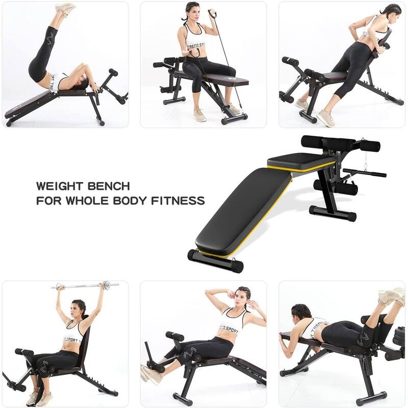 Zenova Adjustable Incline Decline Exercise Workout Bench