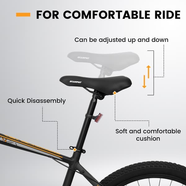 20 inch Children's Bicycle, Shock Absorbing Front Fork, 7 - Speed, V - brakes, Mountain Tire, Boys and Girls Kids Bike for Outdoor Adventure