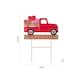 Glitzhome Metal Festival Truck Yard Stake Garden Stake or Wall Decor