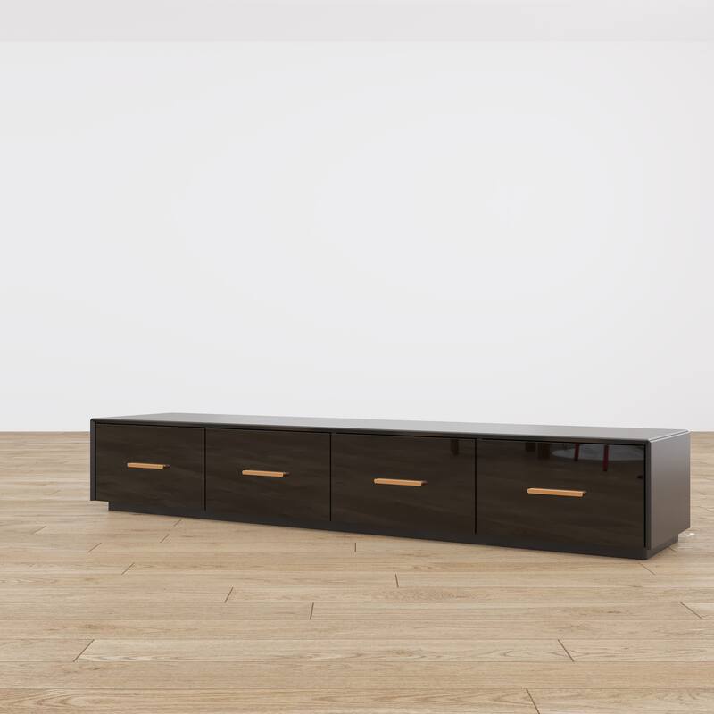 Multimedia Console Ample Storage Upgrade Your Living Room's Aesthetic - 70.9"
