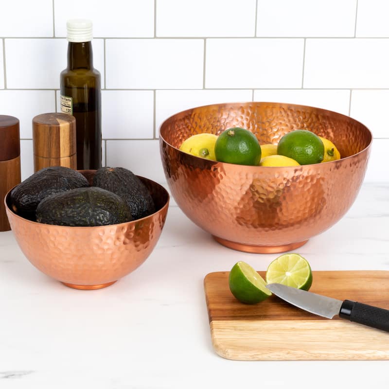 Hammered Metal Bowl