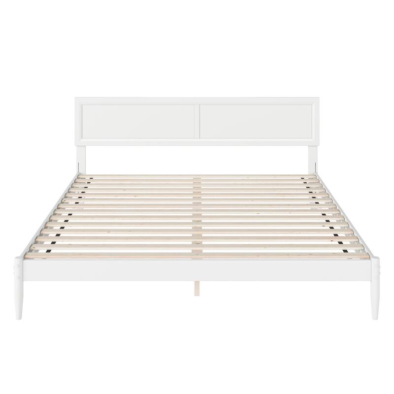 Ellarie Platform Bed with Adjustable Headboard