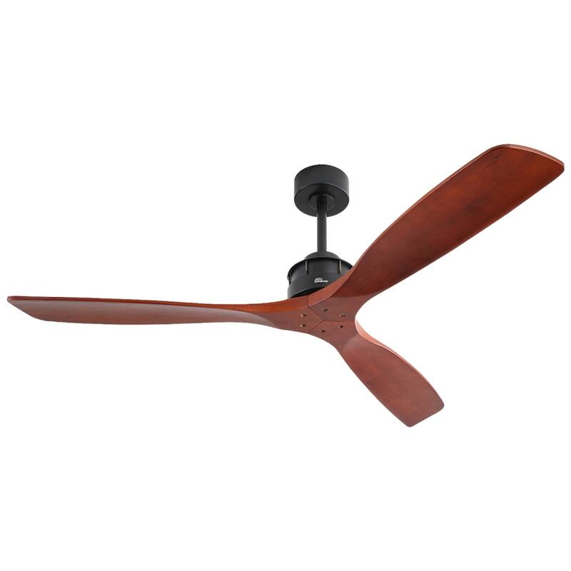 60 in Ceiling Fan 3 Wood Blade with Remote Control