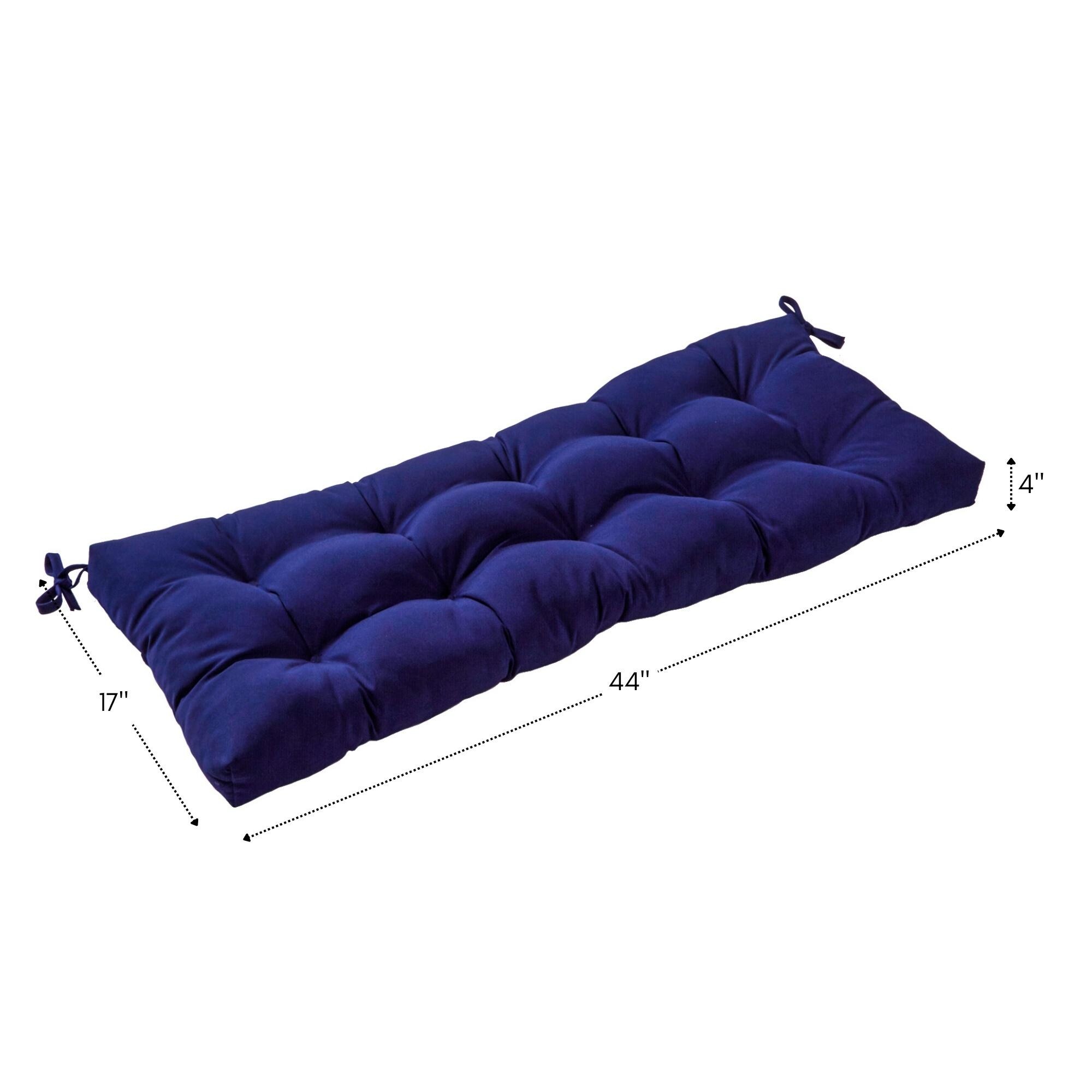 Driftwood Sunbrella 46 inch Outdoor Swing Bench Cushion by Havenside Home On Sale Bed Bath Beyond 22751138