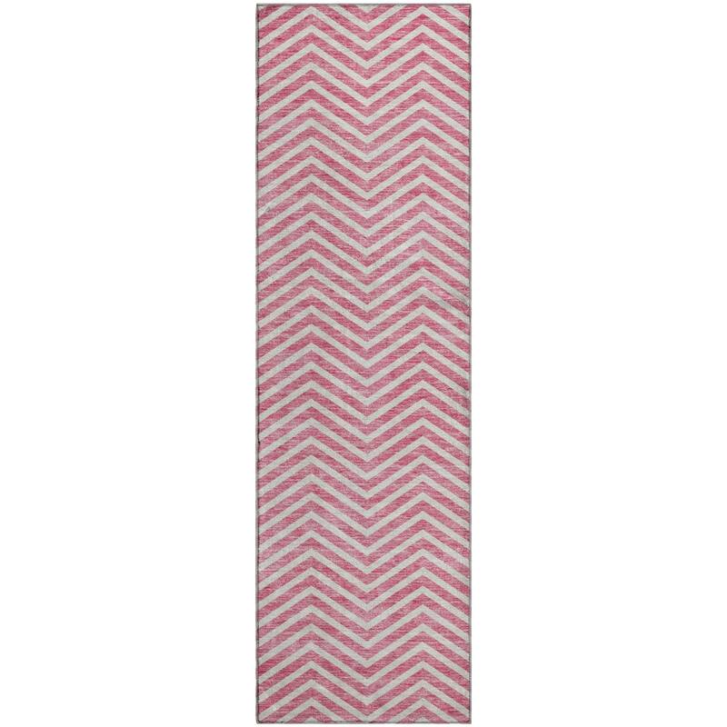 Premium Washable Super Soft Modern Chevron Mayfield Rug