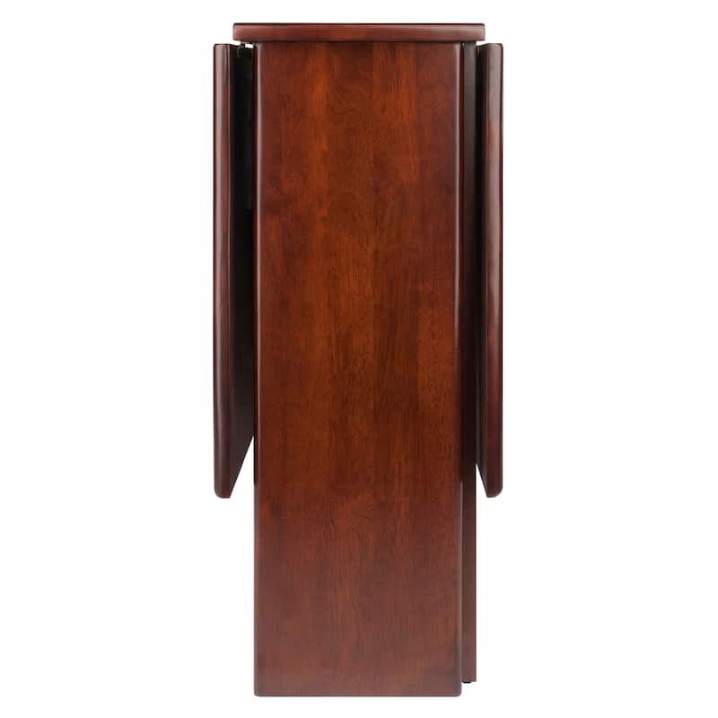 Double Drop Leaf Dining Table, Walnut - 47.24 x 29.92 x 29.53 inches