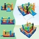 preview thumbnail 2 of 8, Gymax Train-Themed Inflatable Bounce Castle Kids Bouncer w/ Ocean