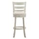 preview thumbnail 34 of 43, Verona Linen Ladder Back Swivel Bar Stool by iNSPIRE Q Classic
