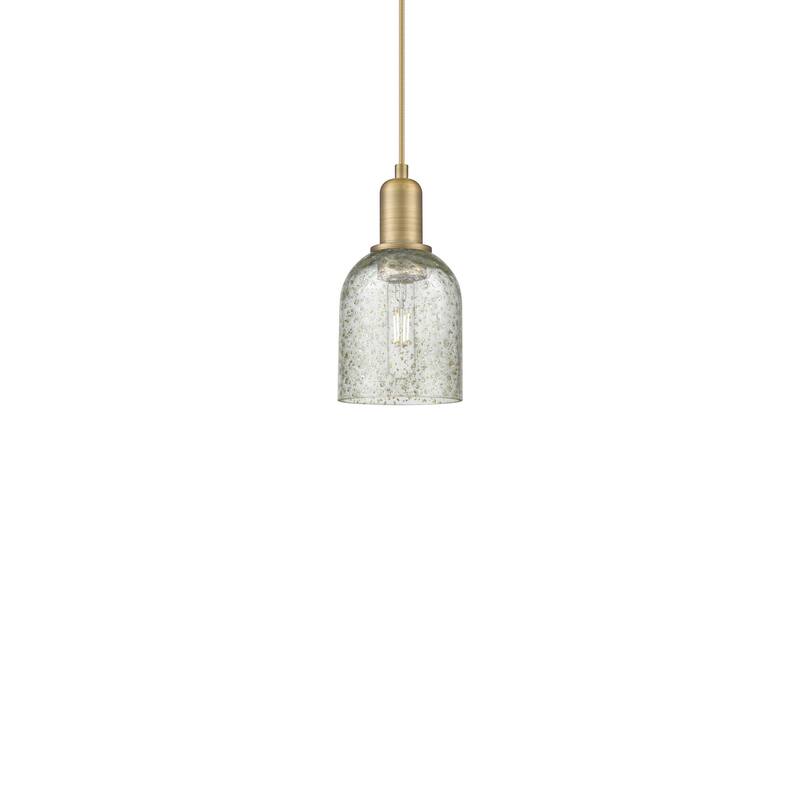 Innovations Lighting 716-1P-10-5 Caledonia Pendant Caledonia 5" Wide - Brushed Brass / Charcoal