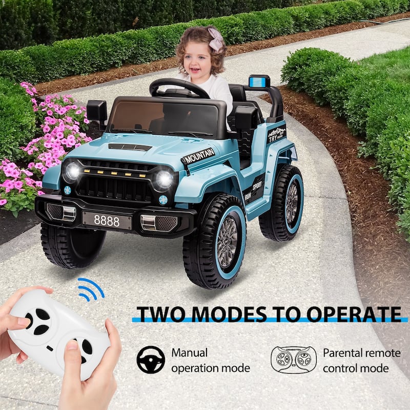 12V Kids Ride On Truck w/Remote Control