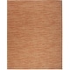preview thumbnail 52 of 131, Nourison Essentials Solid Contemporary Indoor/Outdoor Area Rug 6' x 9' - Rust