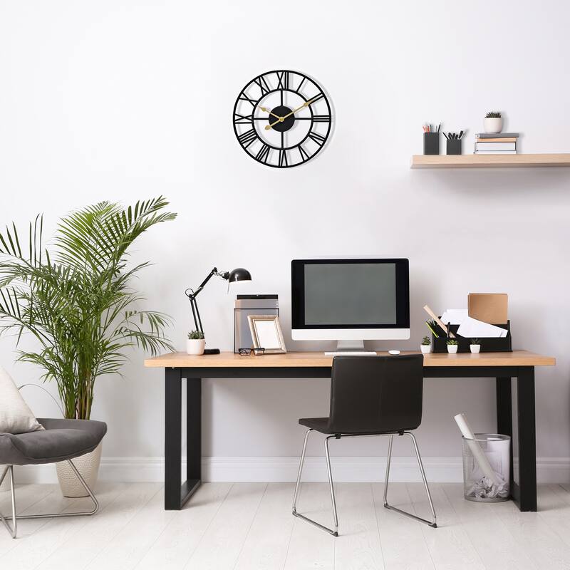 Sorbus 12" Large Wall Clock (Roman)