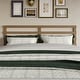 preview thumbnail 13 of 34, CraftPorch Modern Wooden Slat Headboard