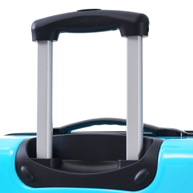 Hardshell Luggage Sets, 3 Piece Gradient Color Expandable Suitcase, with Spinner Wheels and TSA Lock Lightweight 20" 24" 28"