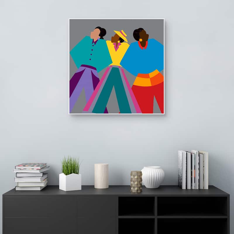 Who Dat Say by Synthia SAINT JAMES Canvas Art Print