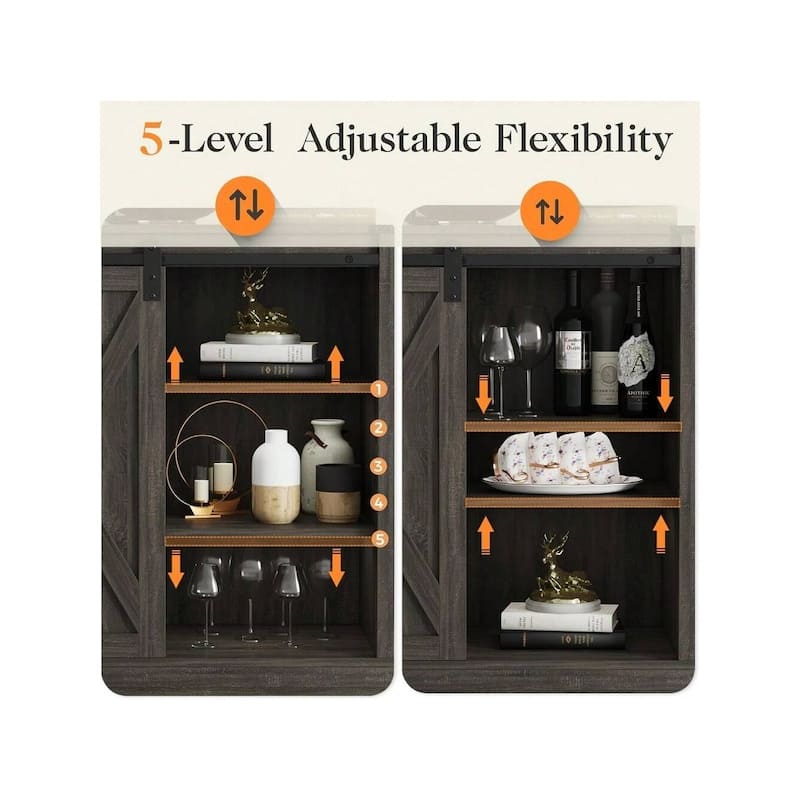 Accent Cabinet with Drawers - N/A
