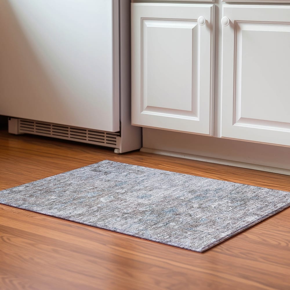 Premium Washable Super Soft Distressed Traditional Mayfield Rug