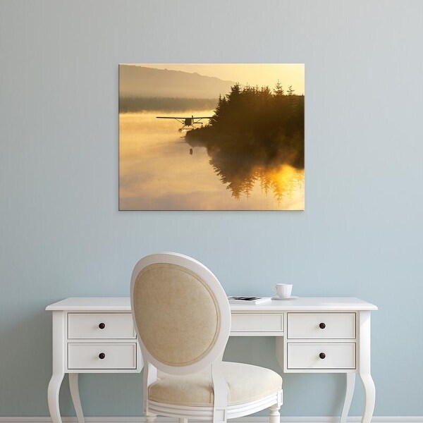 Easy Art Prints Adam Jones's 'Beluga Lake At Dawn' Premium Canvas Art