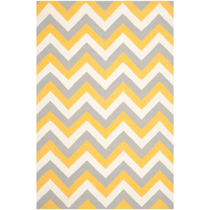 SAFAVIEH Handmade Flatweave Dhurries Alliette Modern Wool Rug