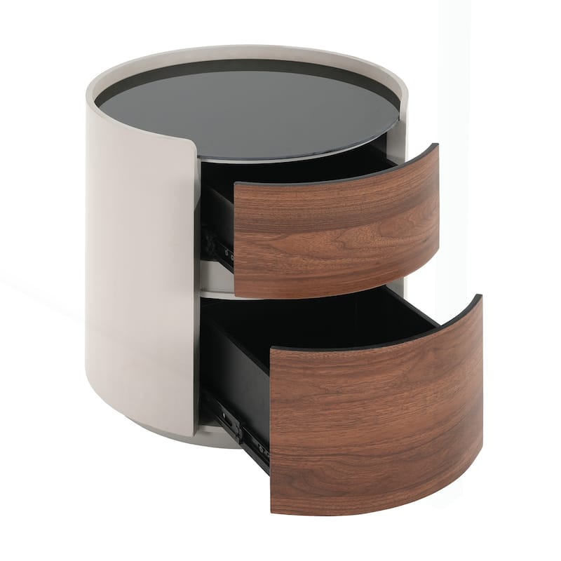 Chic Double-Layer Storage Side Table with Modern Design for Versatile Use