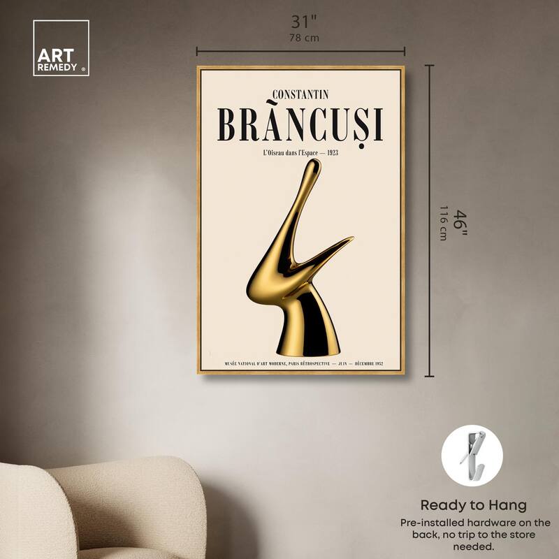 Bird in Space Sculpture Canvas by Art Remedy