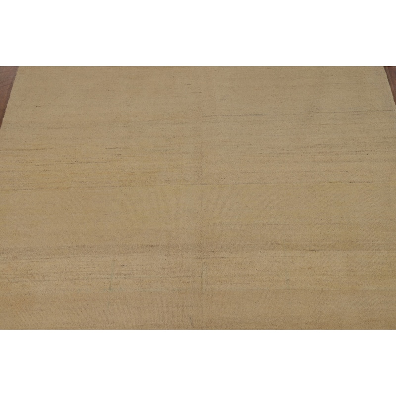 Gabbeh Modern Oriental Rug Handmade Wool Carpet - 5'0"x 6'4"