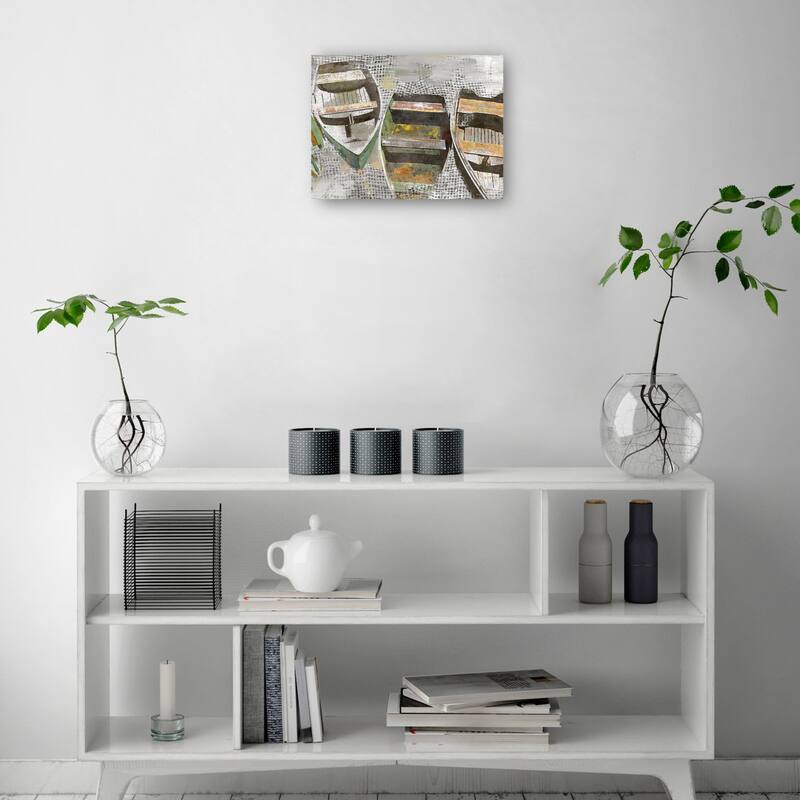 Docked By Studio Arts Canvas Art Print