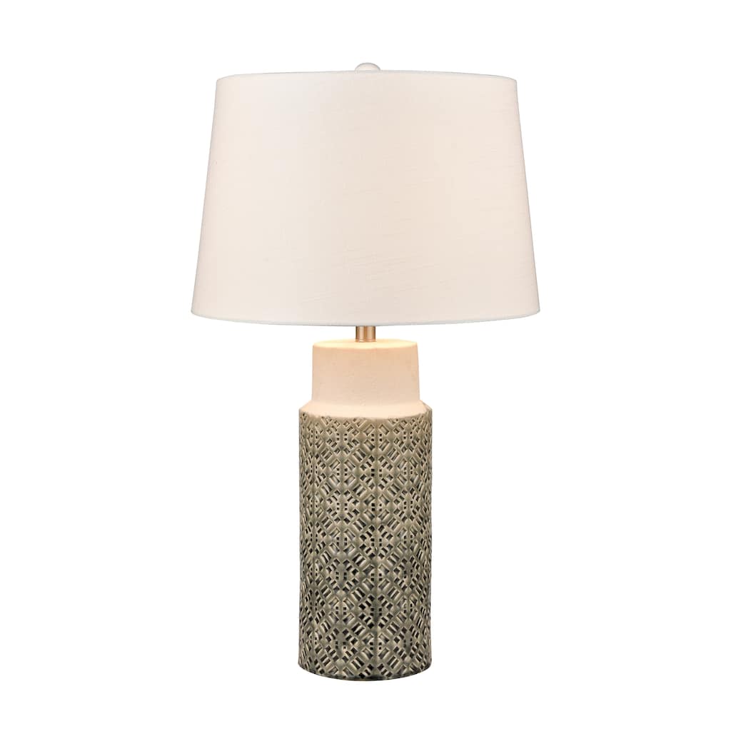 Tula 30'' High 1-Light Table Lamp - Gray