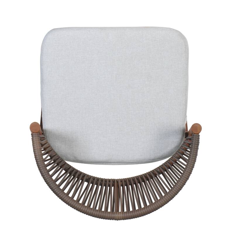 Christopher Knight Home - Beverly Durable Outdoor Counter Stools with Scallop Backrest, Set of 2