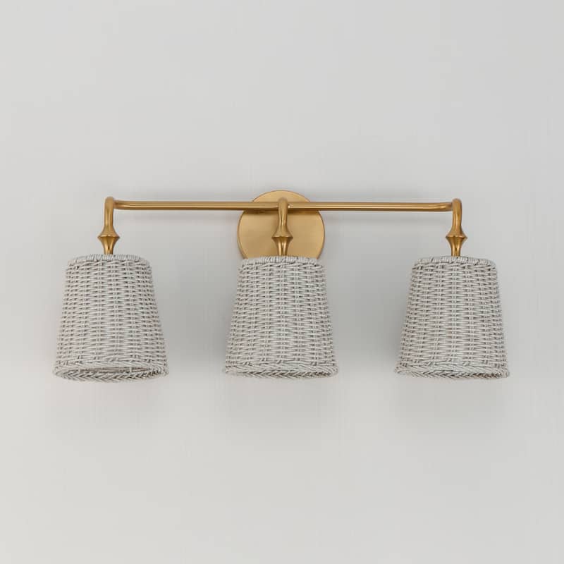 Maxim 21483WWT Baja 3 Light 25" Wide Vanity Light