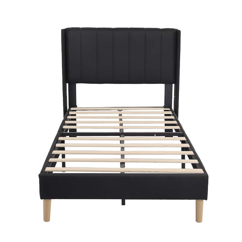 Alazyhome Upholstered Platform Bed Frame