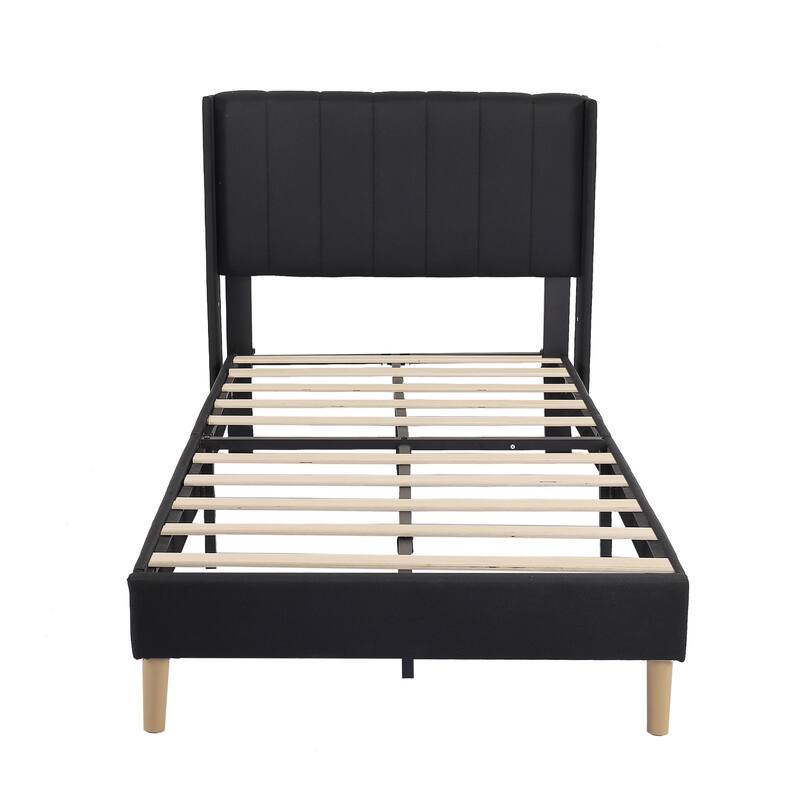 Alazyhome Upholstered Platform Bed Frame