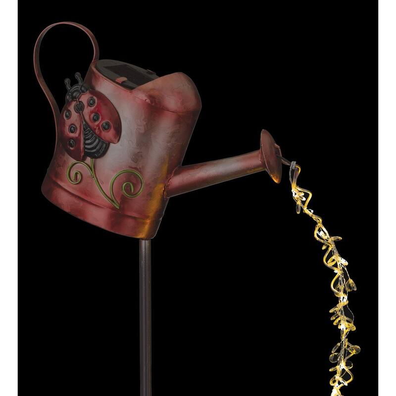 Watering Can Solar Stake Ladybug Bed Bath & Beyond 36729001