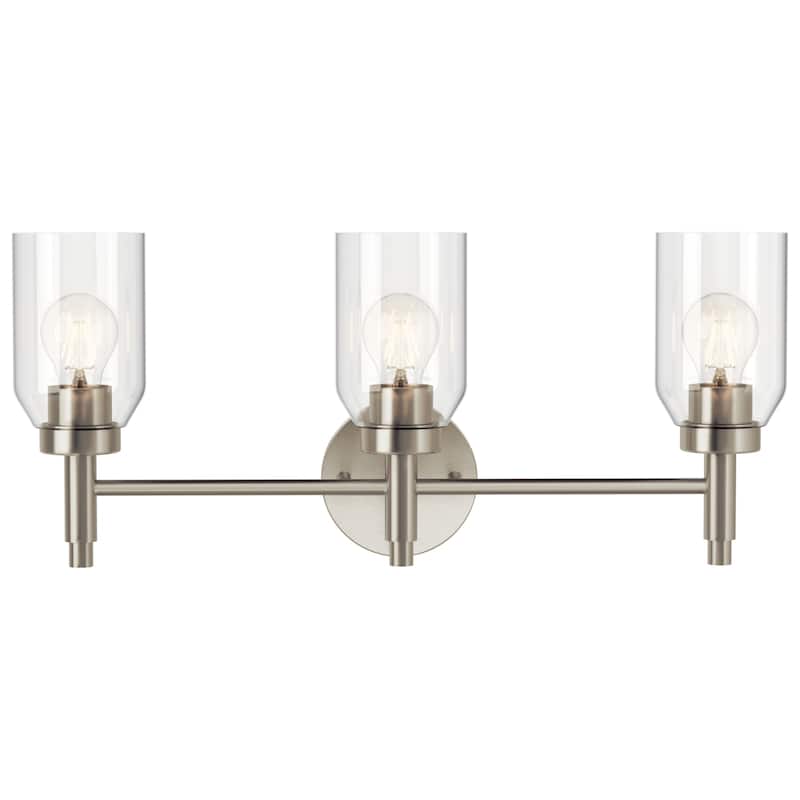Kichler Lighting Madden Bathroom Vanity Light with Clear Glass