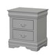 preview thumbnail 42 of 67, Furniture of America Mayday Modern Solid Wood 3-Piece Sleigh Bedroom Set