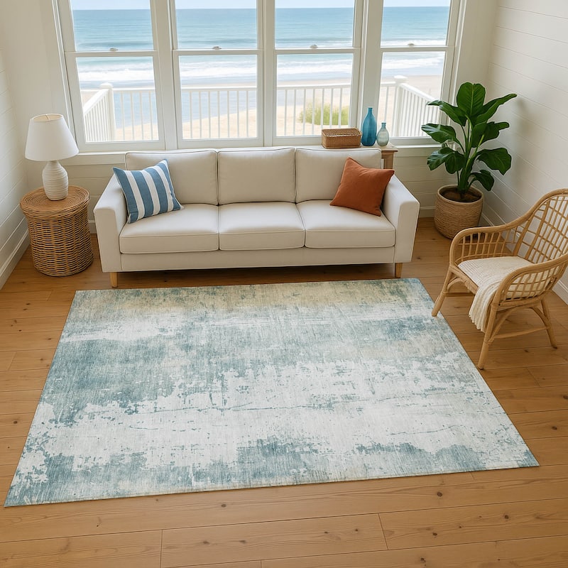 Premium Washable Super Soft Abstract Modern Mayfield Rug