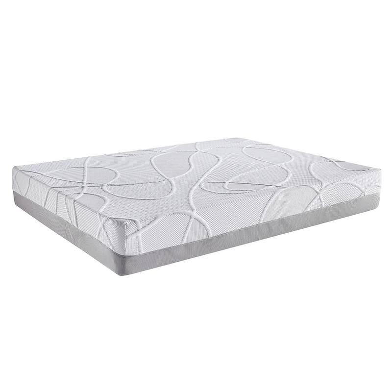 12 Inch Medium Firm Memory Foam Mattress,Green Tea & Charcoal Infused Freshness-Boosting Technology,Body-Conforming Comfort - White