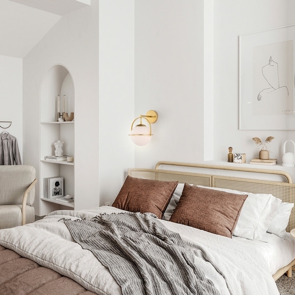 Modern bedroom wall sconces sale