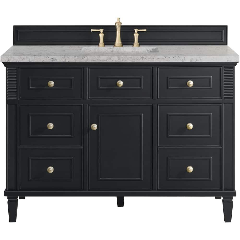 James Martin Vanities 424-V48-FEJP Lorelai 48" Free Standing Single