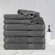 preview thumbnail 29 of 31, Hyped Rocklane 10 Piece Bath Towel Set in Blue - N/A